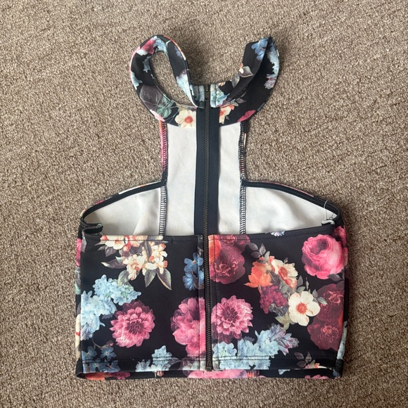 Halter Floral Top - Picture 2 of 3